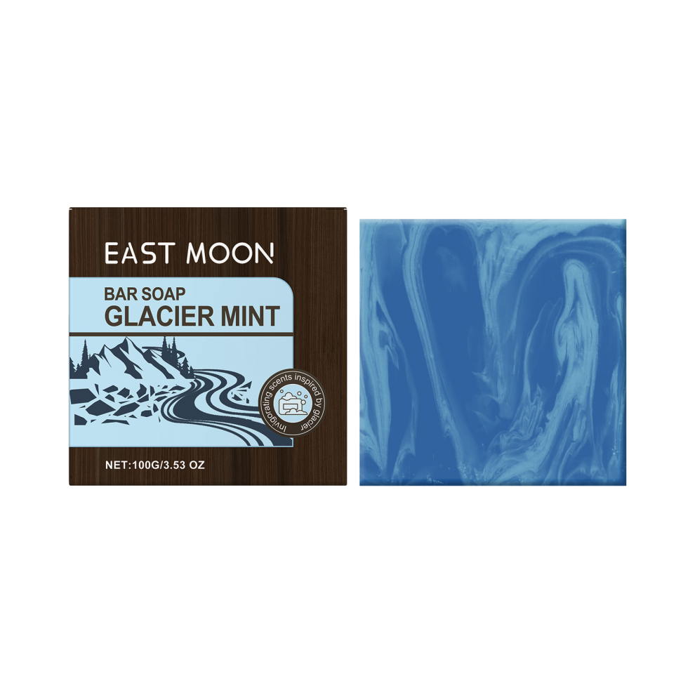 Glacier Mint Men's Bath Soap - Refreshing Fragrance