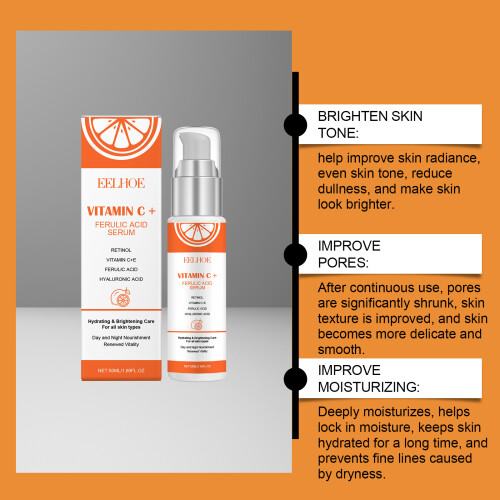 Vitamin C Gesichtsserum - Pflegt Poren, Strahlt 2