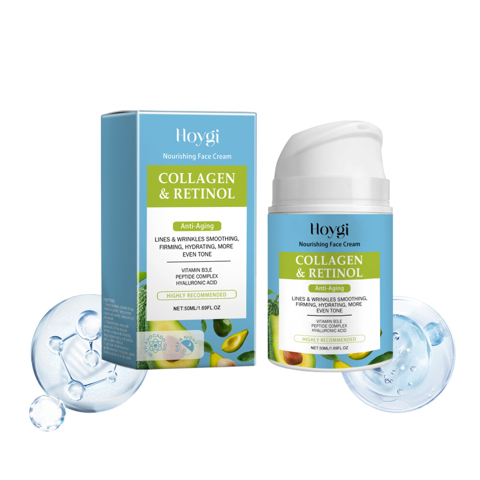 Collagen Facial Moisturizer: Hydrates & Reduces Fine Lines