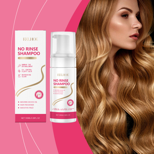 Waterless Shampoo Mousse, Fluffy Air Sensitive Bangs Oil Removal 1