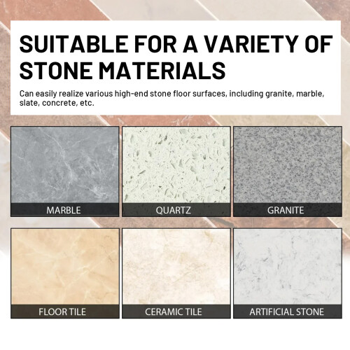 Stone Crystal Plating Bathroom Floor Tile Clean 2