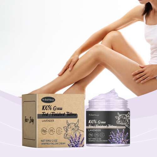 Grasgefütterte Lavendel-Hautcreme - Feuchtigkeit & Pflege 1