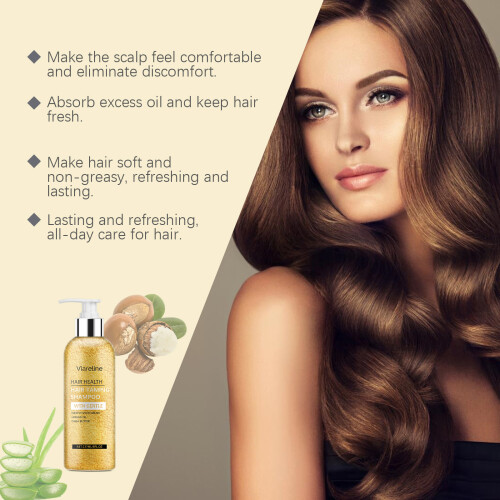 Argan Oil Shampoo, Scalp Cleansing Gentle Moisturizing Smooth 2