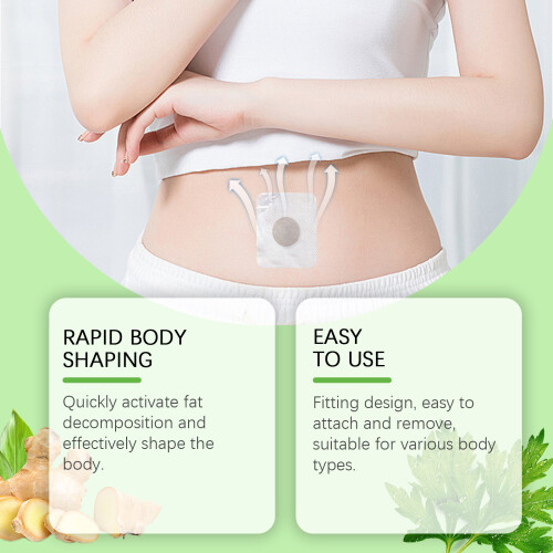 Herbal Belly Button Patch Body Figure 2