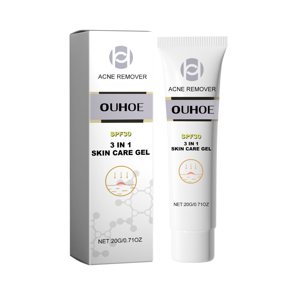 3-in-1 Acne Gel: Deep Cleanse, Fade Marks, Moisturize