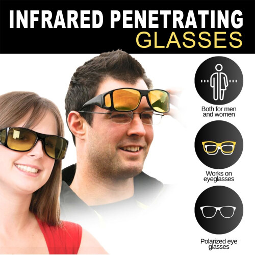Infrarotbrille Lichtempfindlich Staub/Sand-Schutz 2