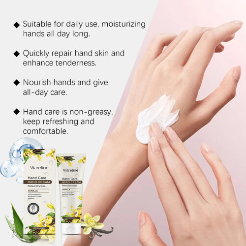 Vanilla Moisturizing Hand Cream for Hands & Feet 2