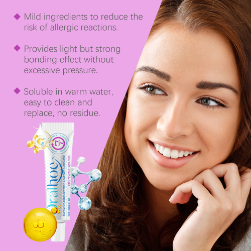 Denture-Kleber für Thermoplast, komfortabel 2