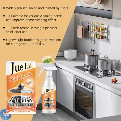 Fettlöser-Spray für Arbeitsplatte & Backofen 2