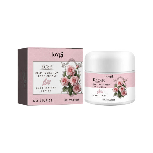 Feuchtigkeitscreme Rose - Straffend, Aufhellend, Sanft