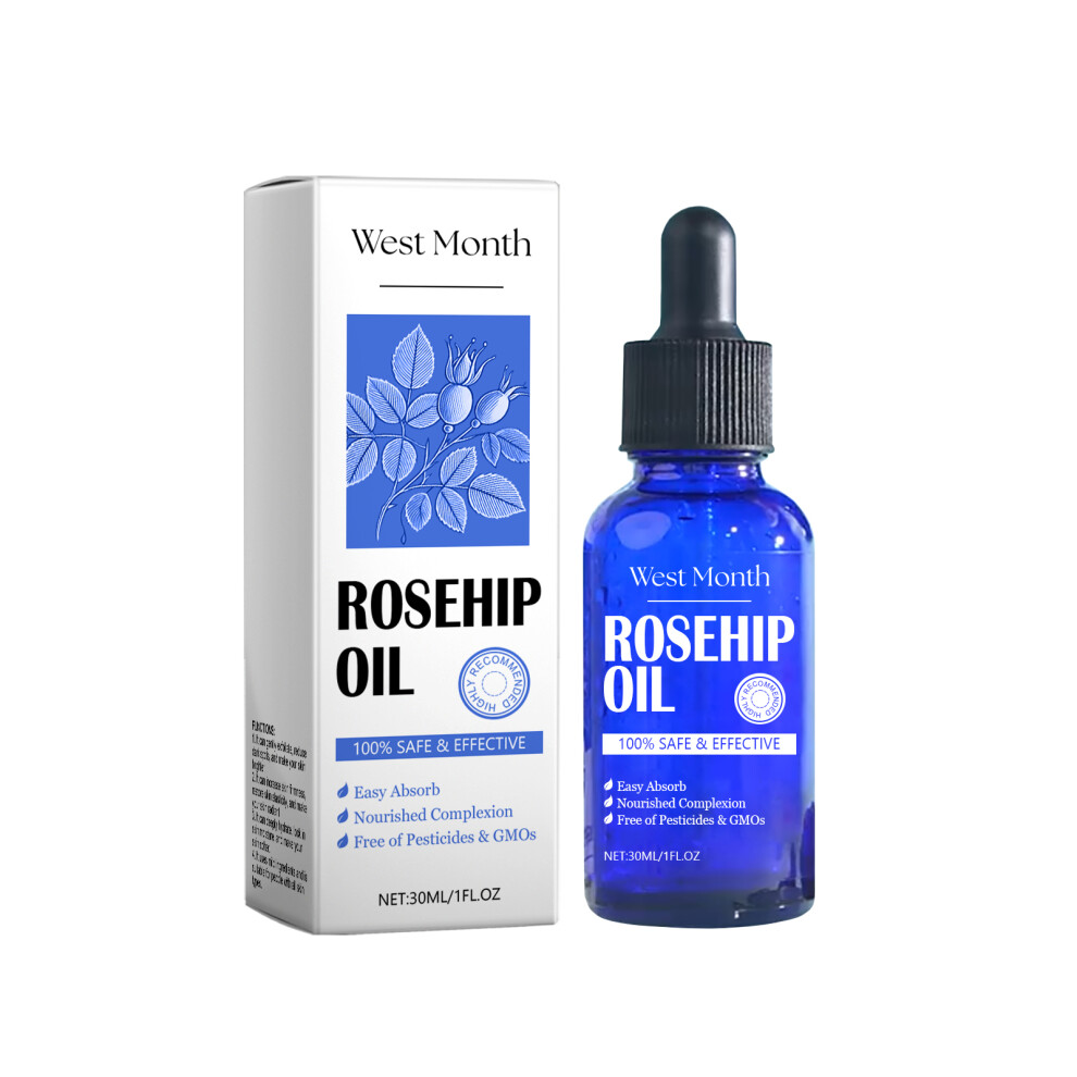 West Month Rose Hip Essential Oil for Facial Moisturizing & Firming