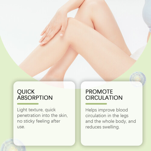 Beinbeschwerden-Linderung: Massage-Reparatur-Creme 2