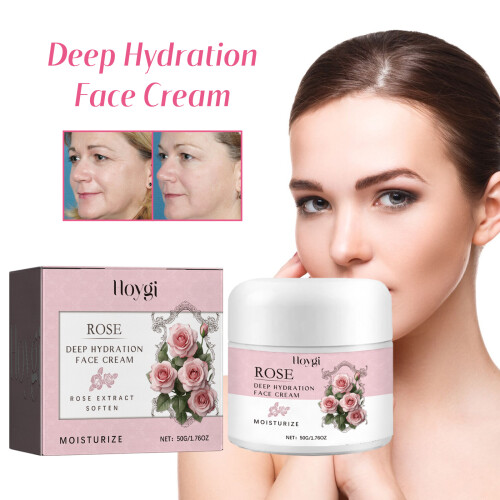 Feuchtigkeitscreme Rose - Straffend, Aufhellend, Sanft 1