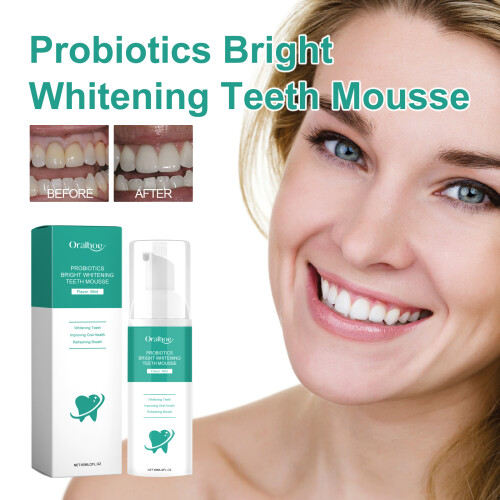Probiotics Teeth Mousse: Whitening, Tartar Control, Gum Protection 1