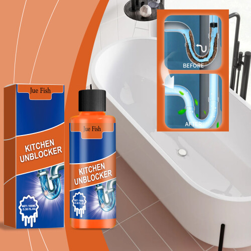 Küchenrohrreiniger für Spüle & WC schnell 1