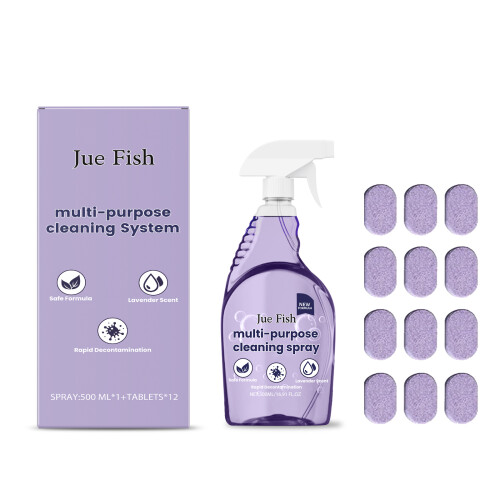 Jue Fish Multi-Purpose Cleaner for Kitchen Stoves & Cookware