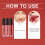 Multifarbene pflegende Lippenpflege 14