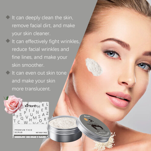 Facial Scrub Deep Cleansing Exfoliating Pores Hydrating 2