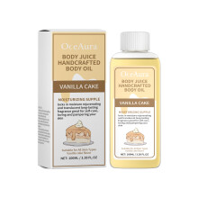 Vanilla Body Care Oil, Hydrating Moisturizing for Dry Skin