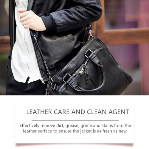 Leather Jacket Cleaner Stain Maintenance Refurbishment 2