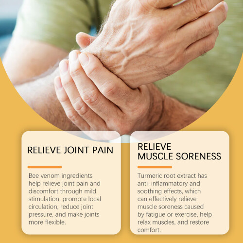Turmeric Joint Relief Cream for Joints, Hands & Feet 2