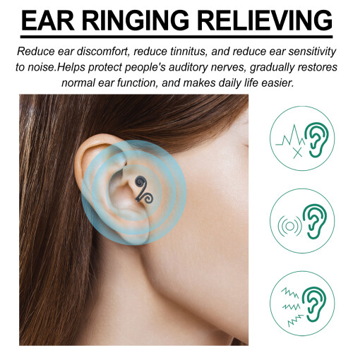 Tinnitus Relief Earrings with Ear Massage 2