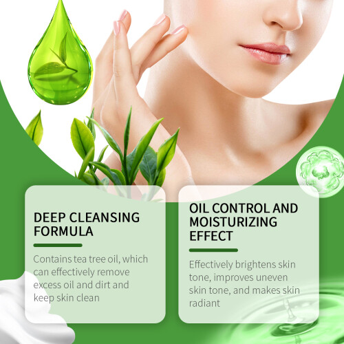 Tea Tree Oil Cleanser - Oil Control & Gentle Moisture 2