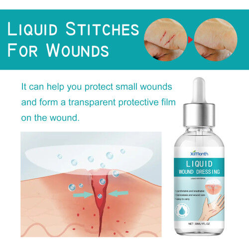 Liquid Bandage Drops, Waterproof Skin Repair 2