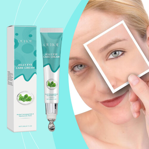 Roll-Massage-Augencreme: Straffend, Aufhellend gegen stumpfe Haut 1