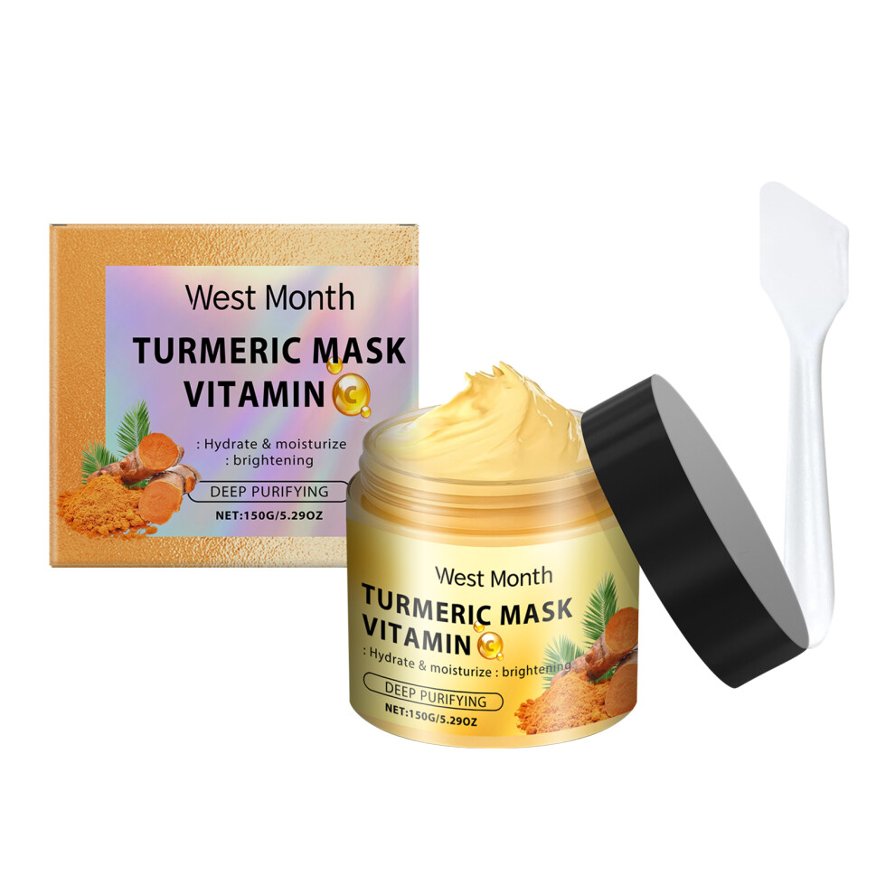 Vitamin C Turmeric Mud Mask Hydrating Moisturizing Firming