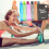 Επίπεδο μπουκάλι νερού χωρίς BPA με λαβή σιλικόνης, αποσπώμενο φορητό κύπελλο για 5