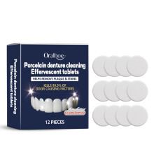 Brausetabletten für Zahnspangen & Prothesen gegen Mundgeruch