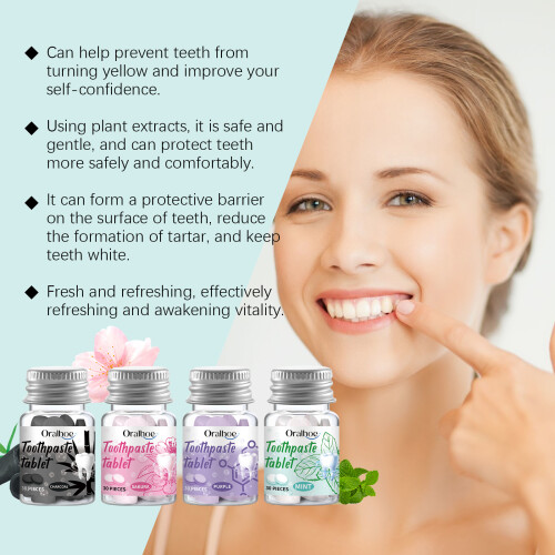 Solid Toothpaste Tablets Deep Cleaning 2