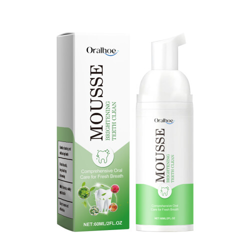 Tooth Cleaning Mousse Reduces Stains Fresh Foam