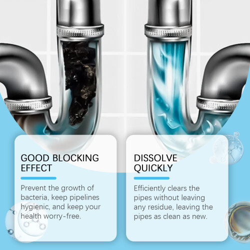 Drain Clog Remover for Kitchen & Toilet Pipes 2
