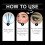 Halloween Neon UV Liquid Eyeliner Smooth Quick-Dry Lasting 6