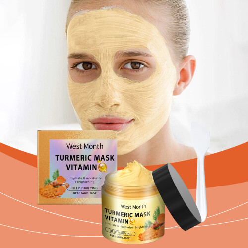 Vitamin-C-Kurkuma-Maske feuchtigkeitsspendend straffend 1