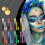 Halloween Neon UV Liquid Eyeliner Smooth Quick-Dry Lasting 2