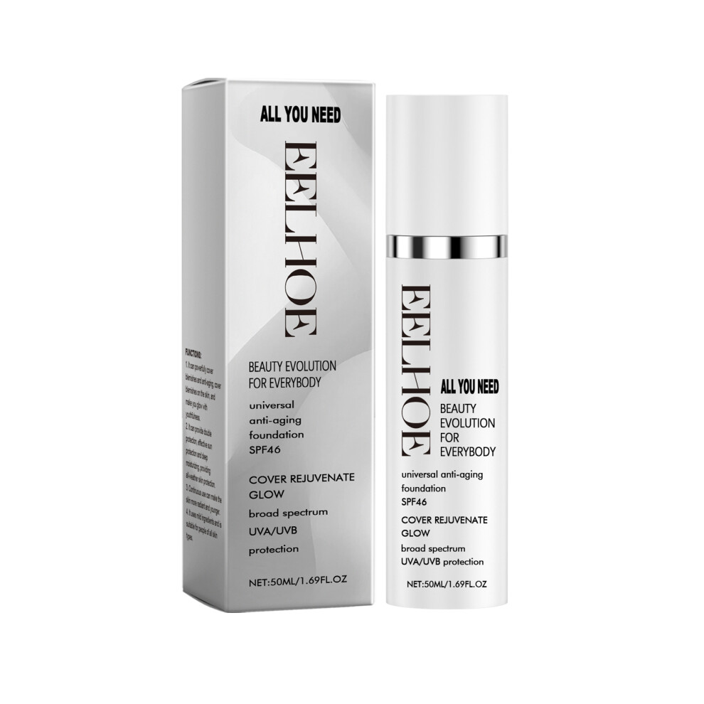 Light Protective Concealer Liquid Foundation Gentle Moisturizing