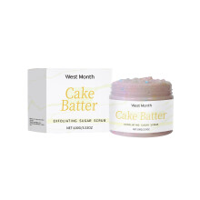 West Month Exfoliating Scrub, Gentle Hydrating Dead Skin