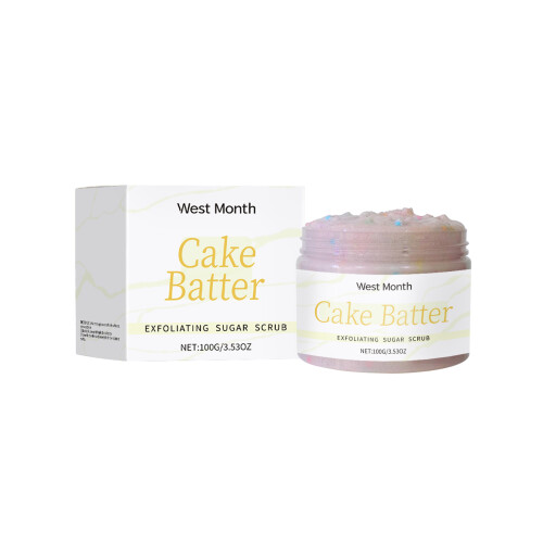 West Month Exfoliating Scrub, Gentle Hydrating Dead Skin