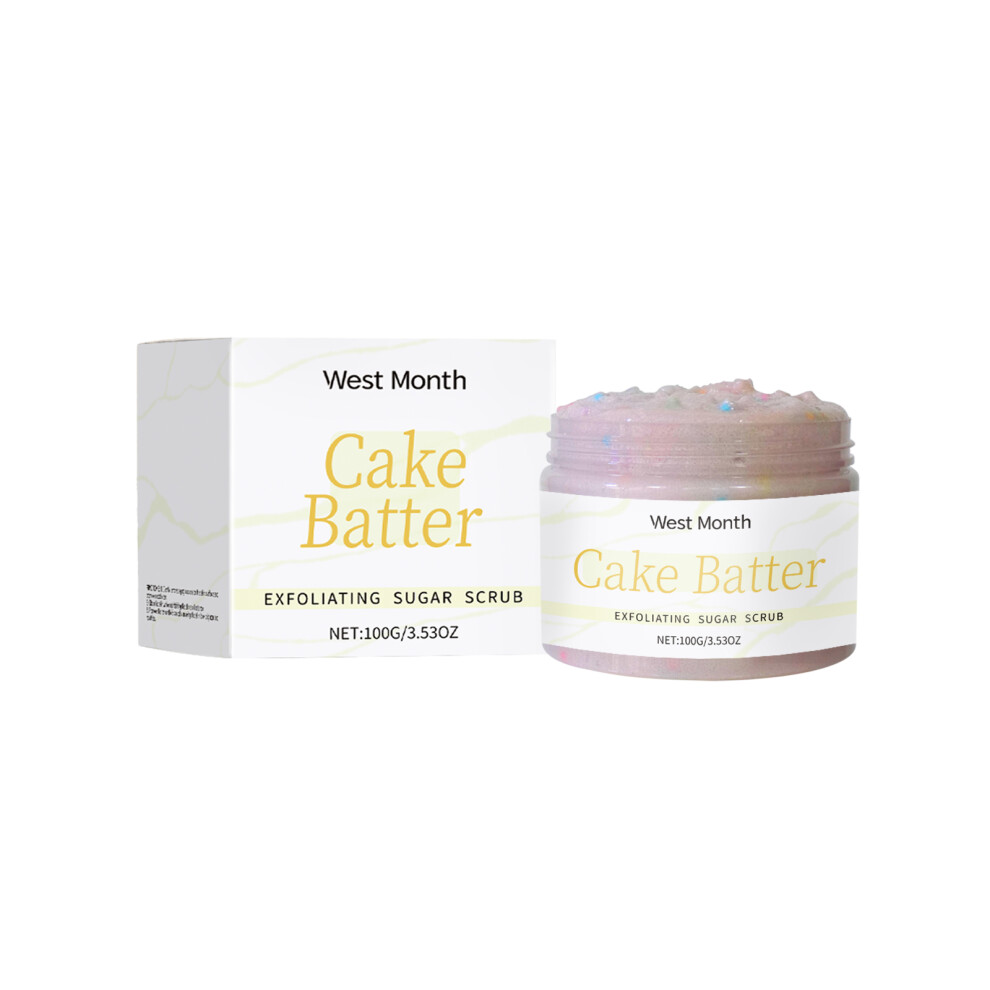 West Month Exfoliating Scrub, Gentle Hydrating Dead Skin
