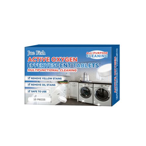 Oxygen Cleaning Tablets for Heavy Oil Stains