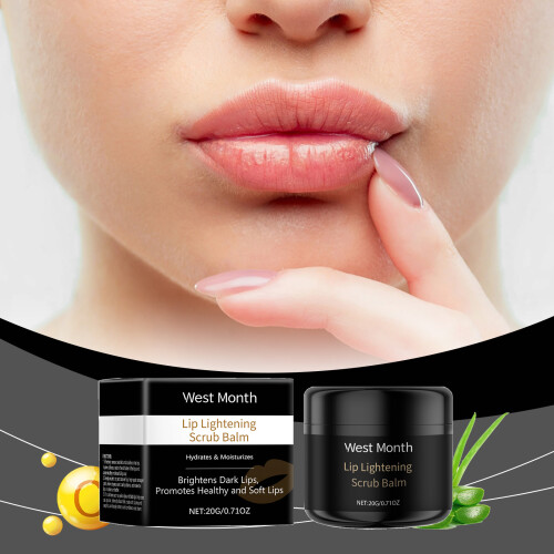 Exfoliating Lip Scrub: Nourishes & Moisturizes Dry Lips 1