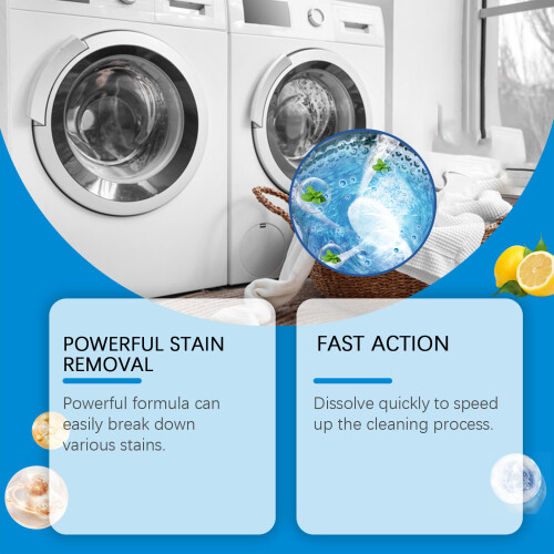 Washing Machine Slot Decontamination Effervescent Tablets 2