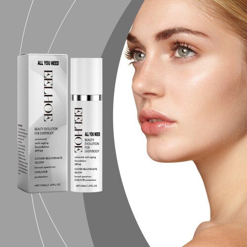 Protective Concealer Liquid Foundation Gentle Moisturizing Light 1