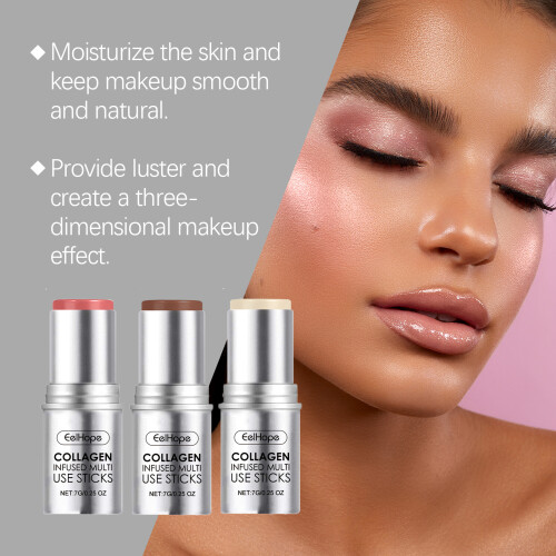 Collagen Moisturizing Multicolor Blush Stick 2