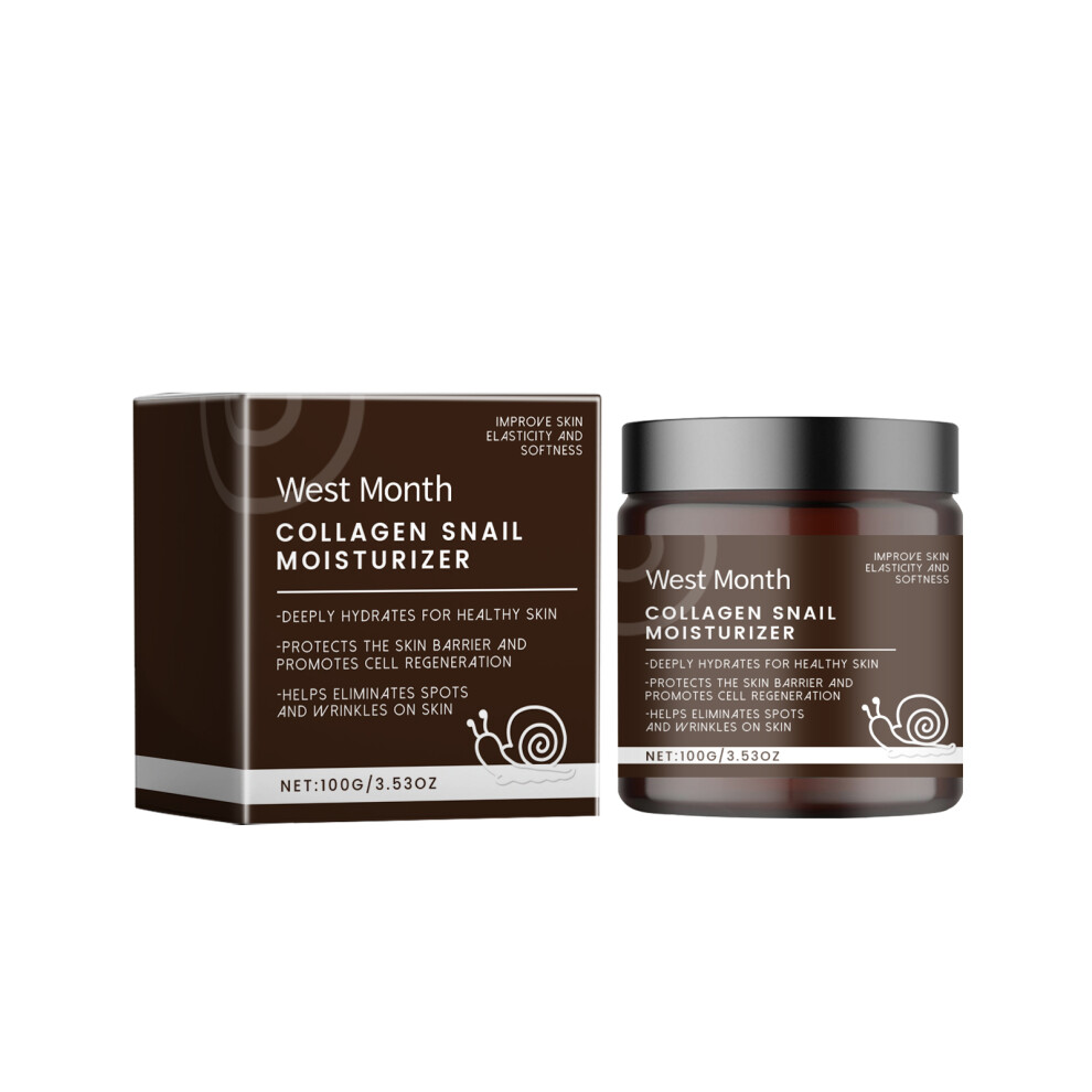 West Month Snail Moisturizing Face Cream, Nourishing & Smooth Skin