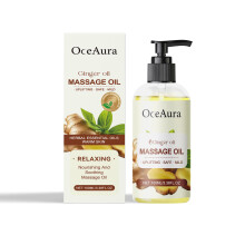 Pflanzen-Ingwer-Öl für hydratisierende Massage
