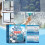 Glass Cleaning Effervescent Sheet for Door Window Stains 2
